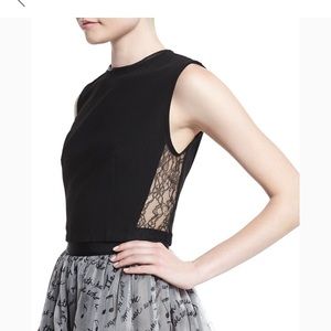 Alice + Olivia Flynn Sleeveless Pointe Top